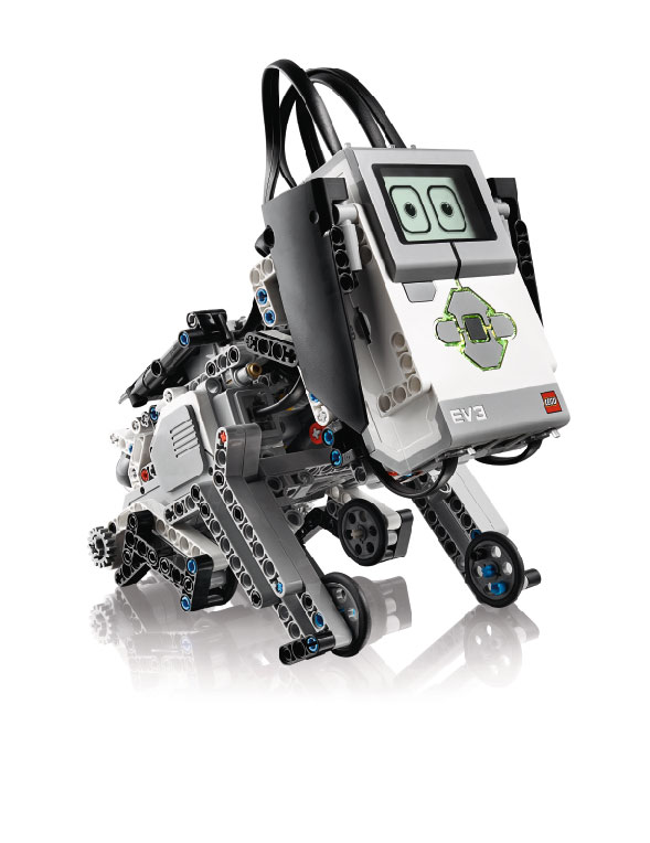 疯狂机器人-EV3机器人编程初级 学习机器人高级编程技巧，学会通过设计EV3机器人来解决生活中遇到的问题，在一次又一次的改良中优化自己的作品。（6-18岁）